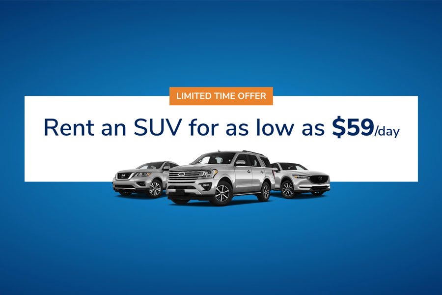 Limited Time SUV Offer